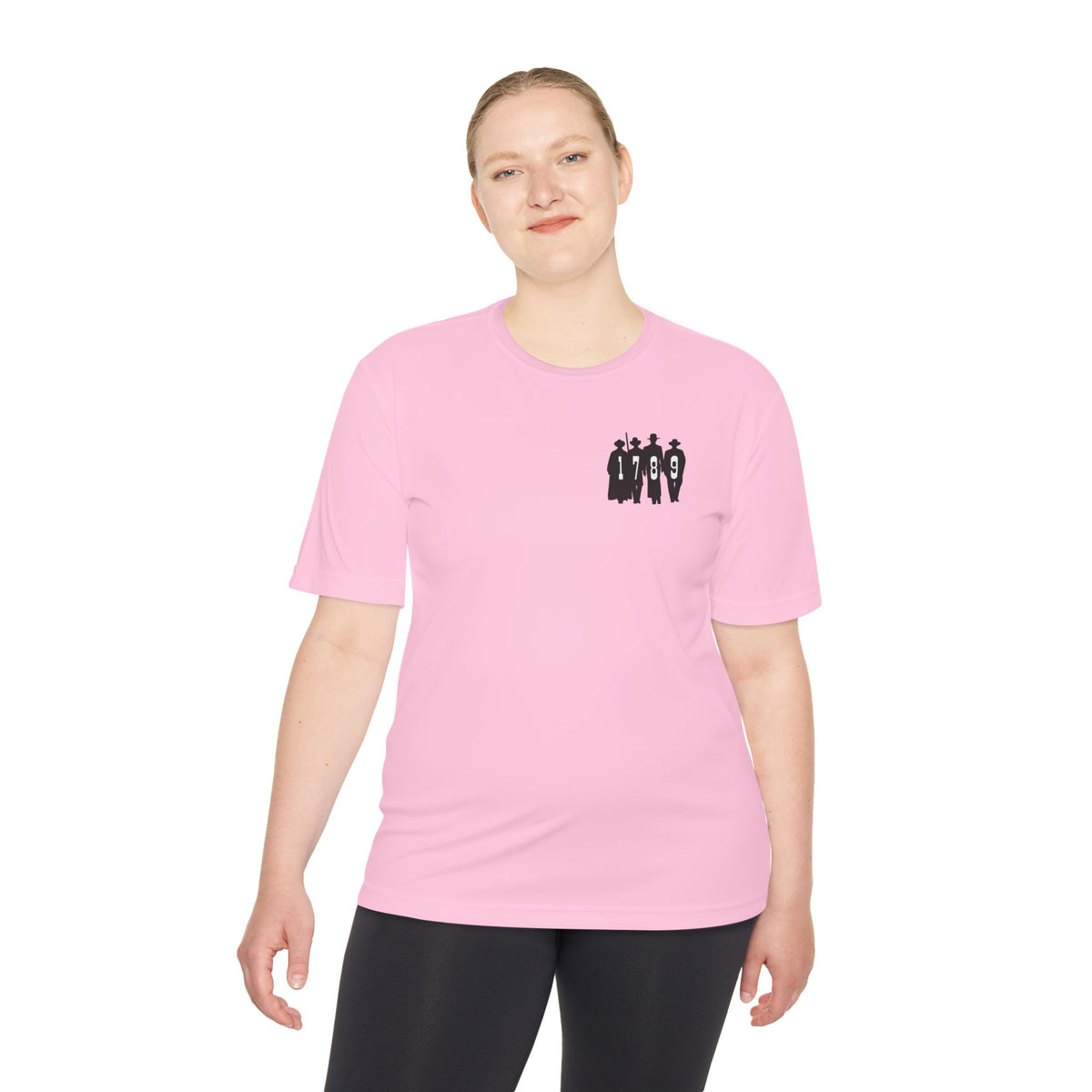 1789 Silhouette Tee — Small Chest Graphic Shirt
