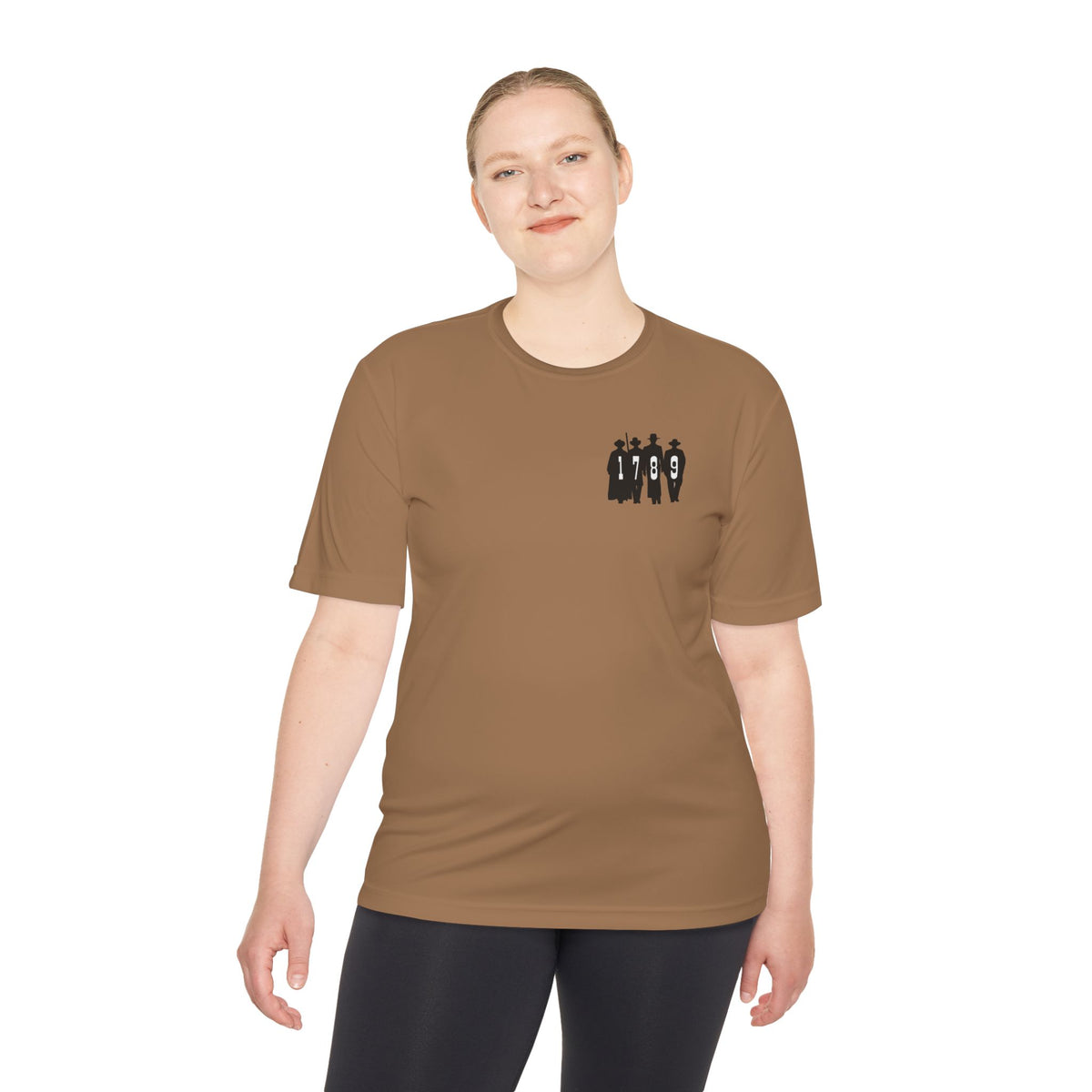 1789 Silhouette Tee — Small Chest Graphic Shirt