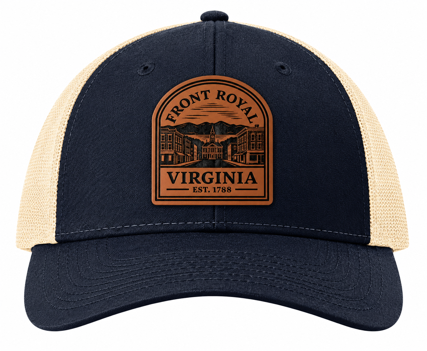 Virginia Landmark Heritage Collection | Leather Patch Richardson 115 Hat