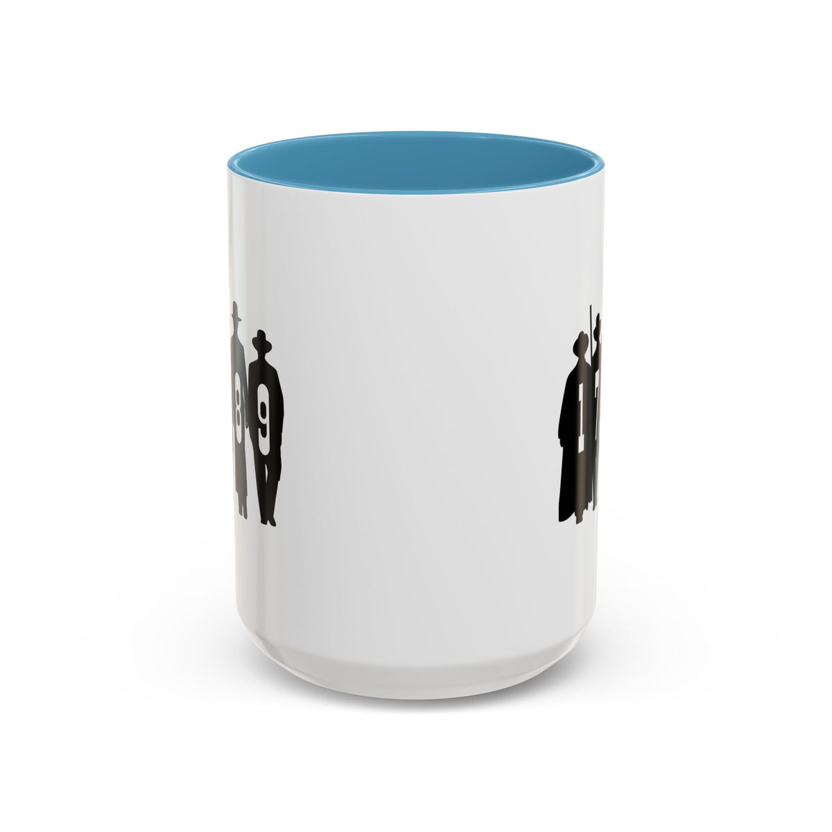 1789 Silhouette Accent Coffee Mug — Gift (11/15oz)