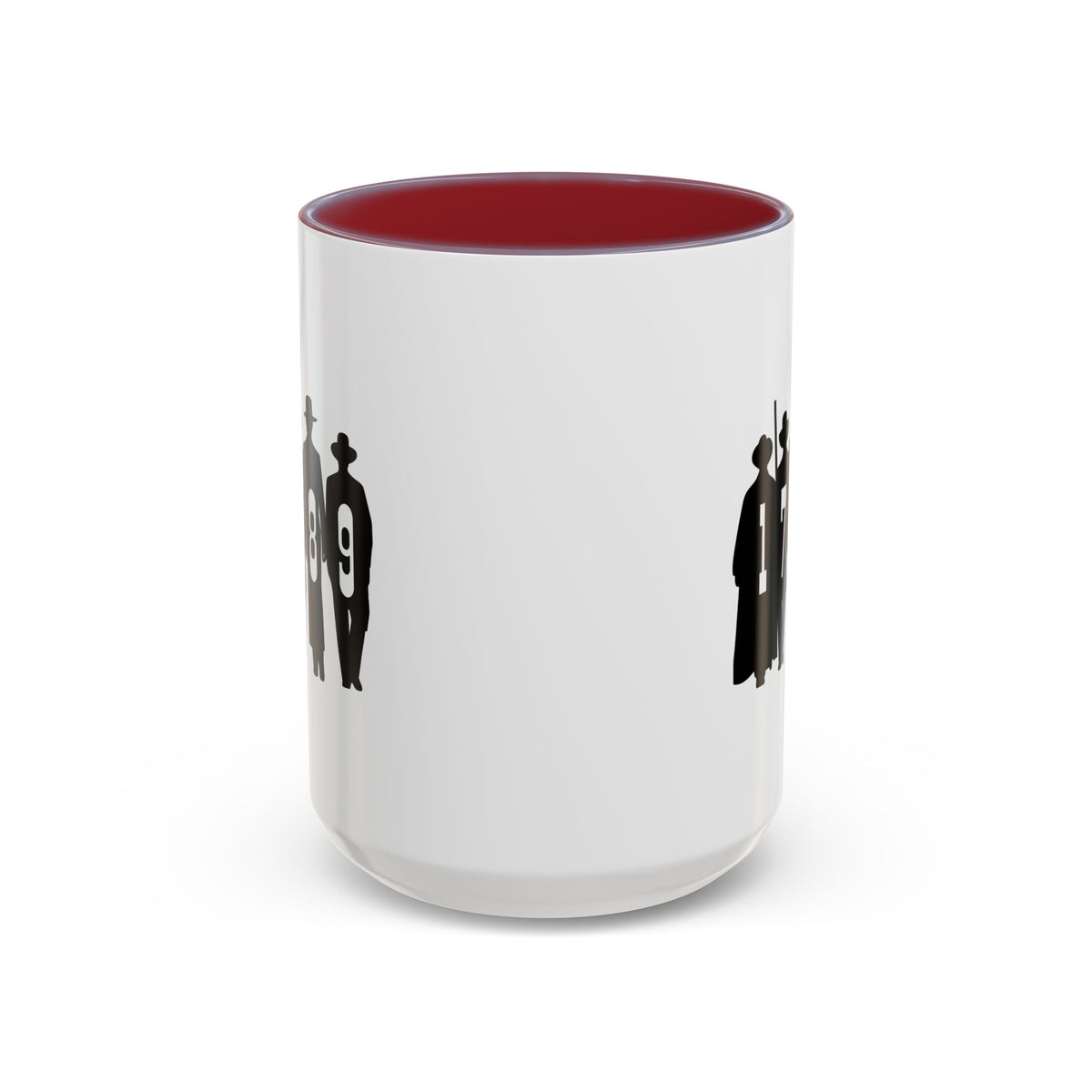 1789 Silhouette Accent Coffee Mug — Gift (11/15oz)