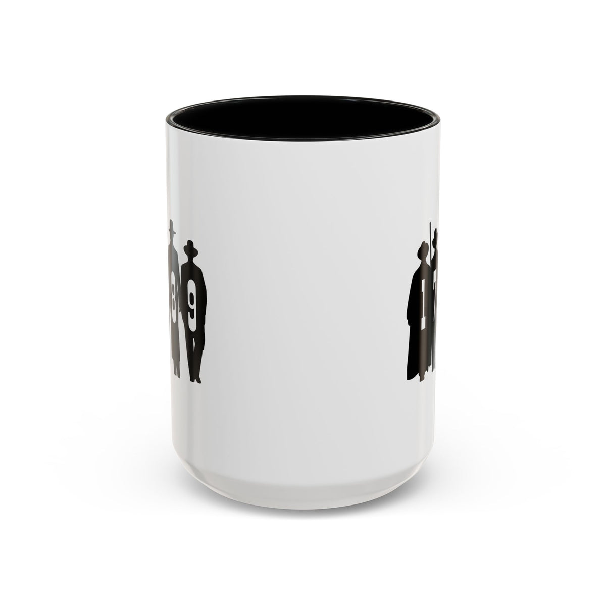 1789 Silhouette Accent Coffee Mug — Gift (11/15oz)