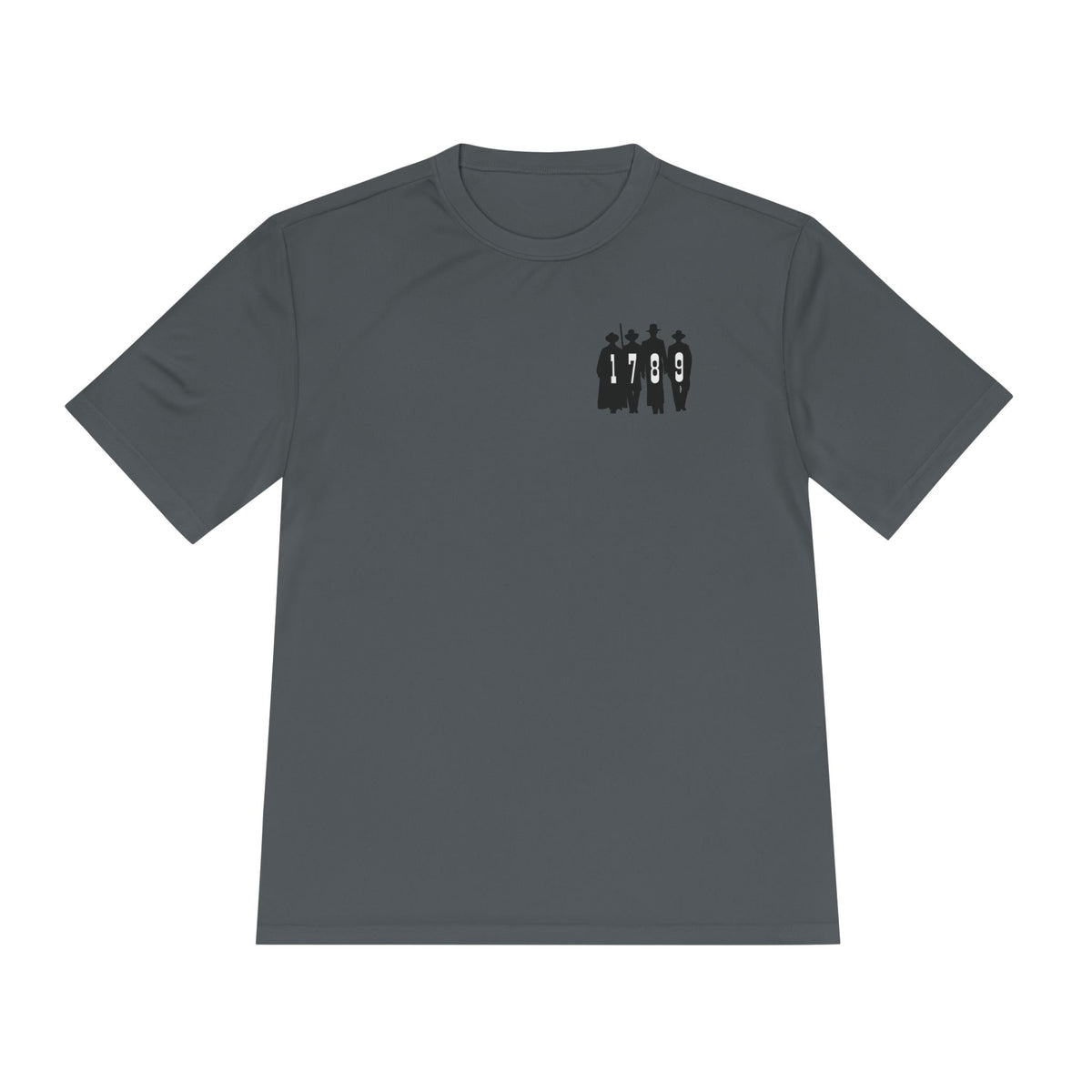 1789 Silhouette Tee — Small Chest Graphic Shirt