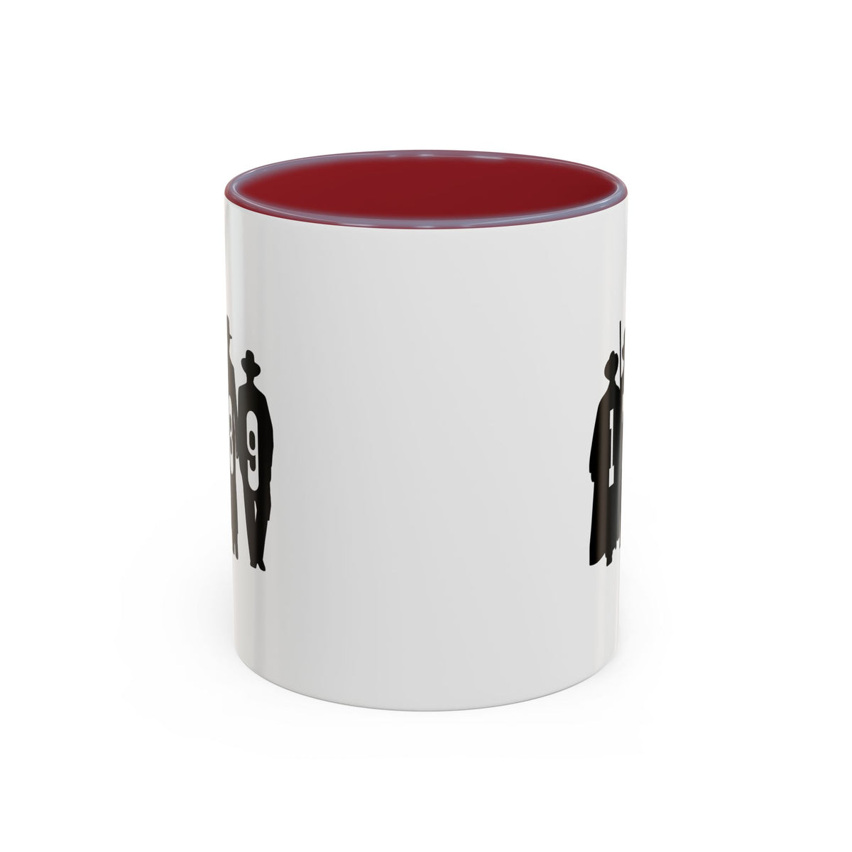 1789 Silhouette Accent Coffee Mug — Gift (11/15oz)