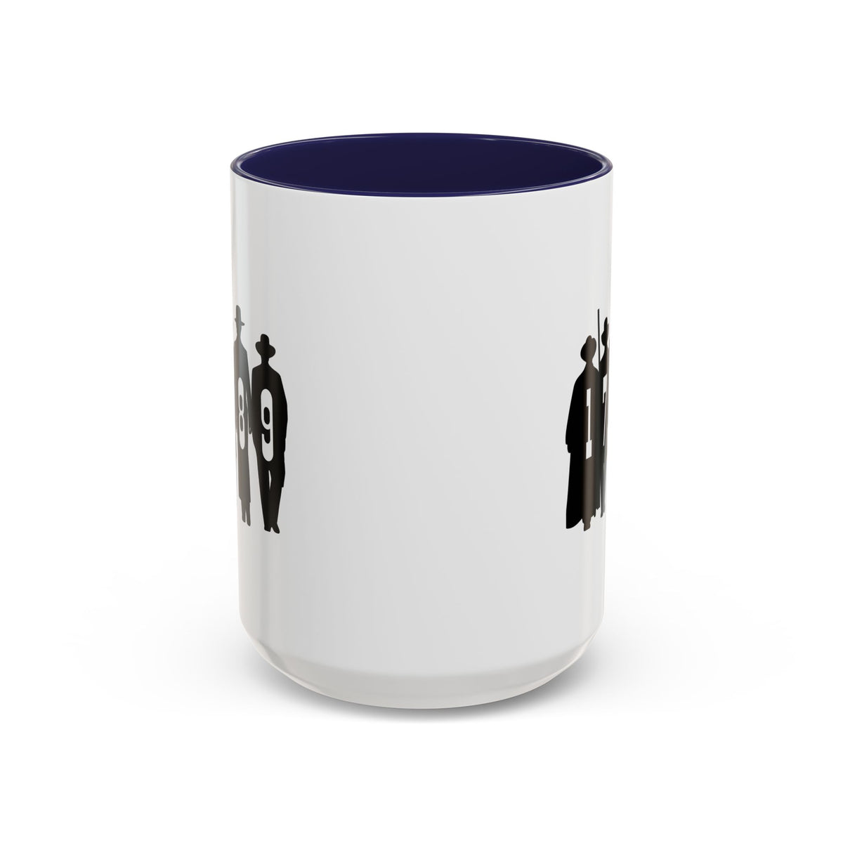 1789 Silhouette Accent Coffee Mug — Gift (11/15oz)