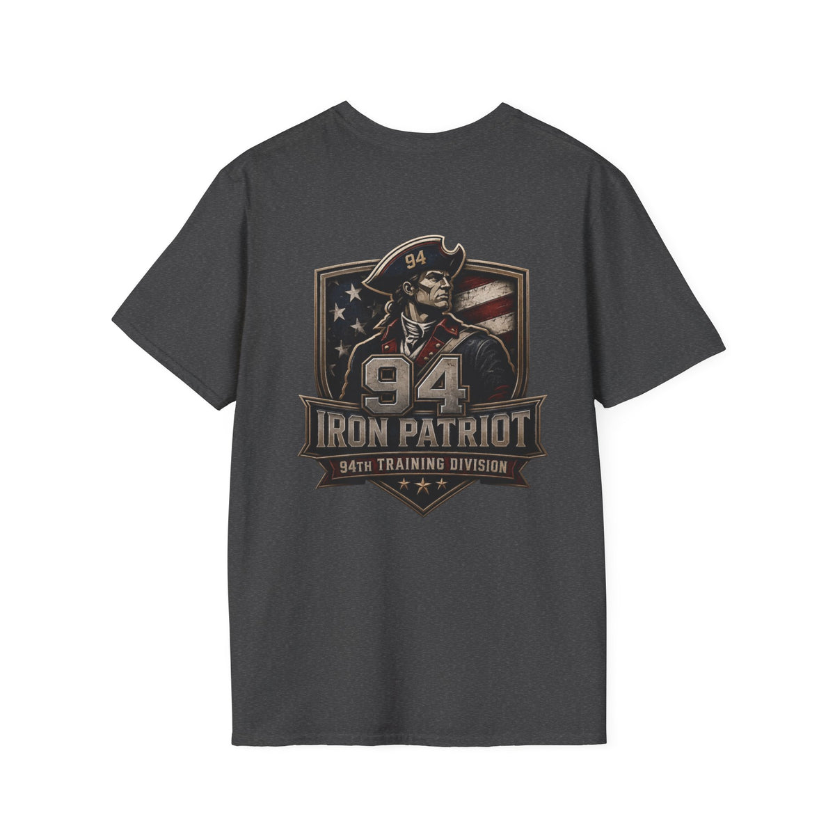 T-Shirt — '94 Iron Patriot Military Emblem Tee