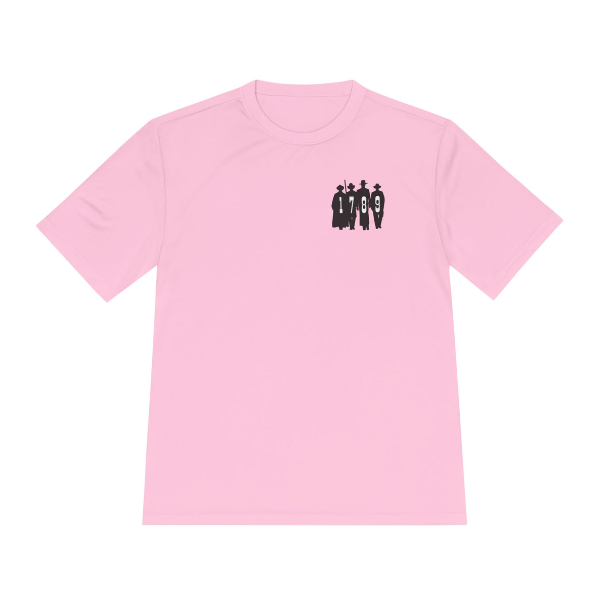 1789 Silhouette Tee — Small Chest Graphic Shirt