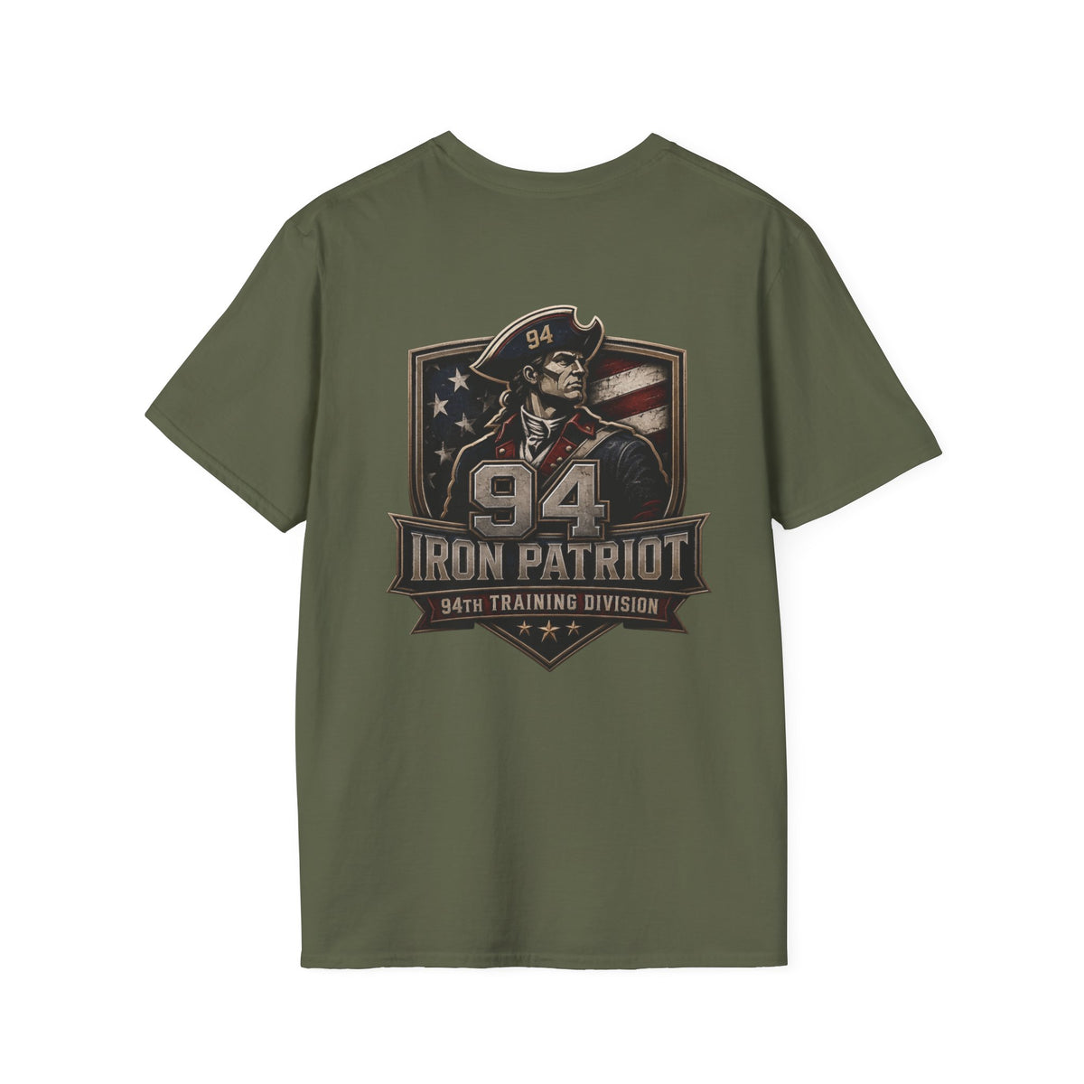 T-Shirt — '94 Iron Patriot Military Emblem Tee