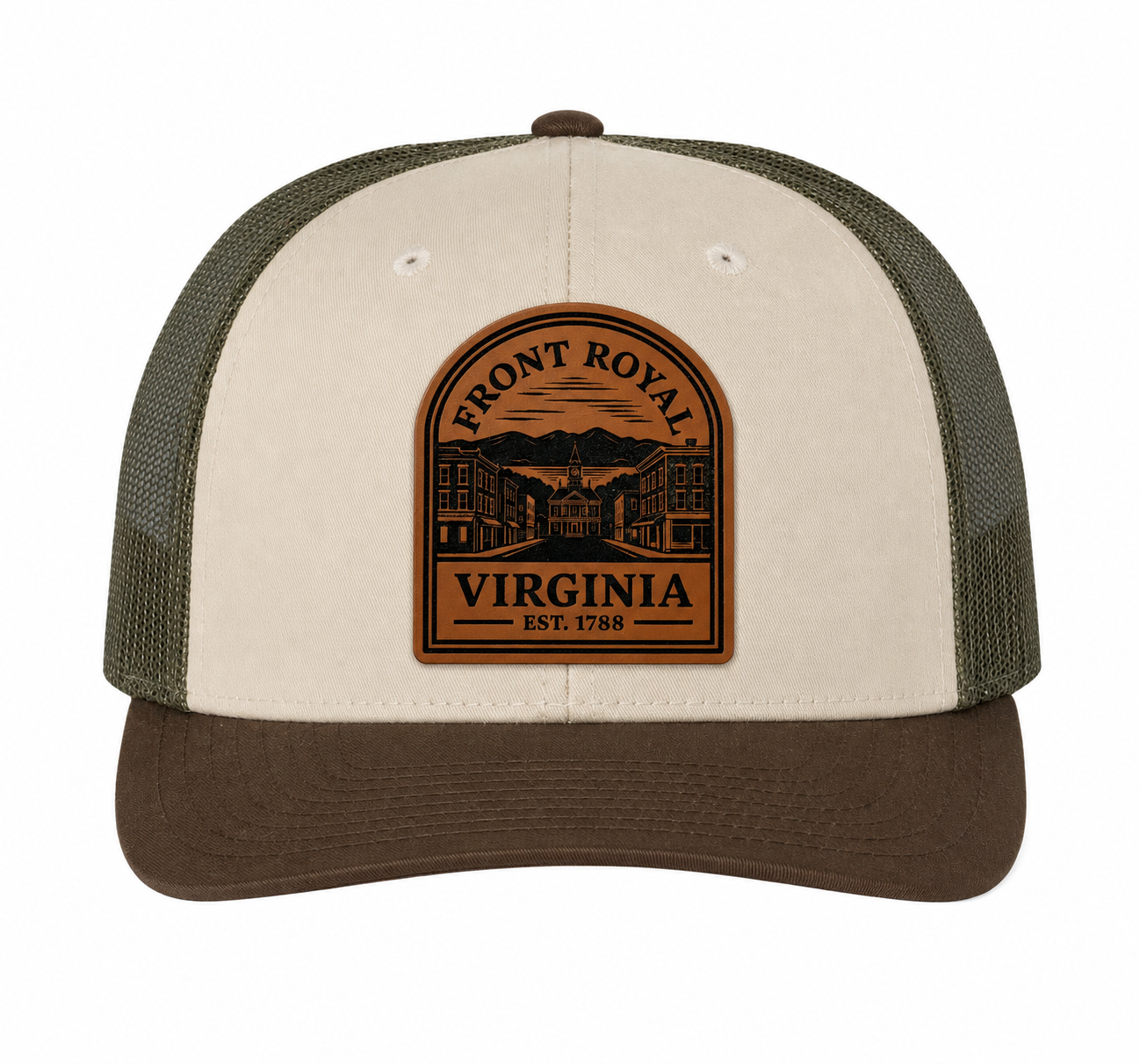 Virginia Landmark Heritage Collection | Leather Patch Richardson 115 Hat
