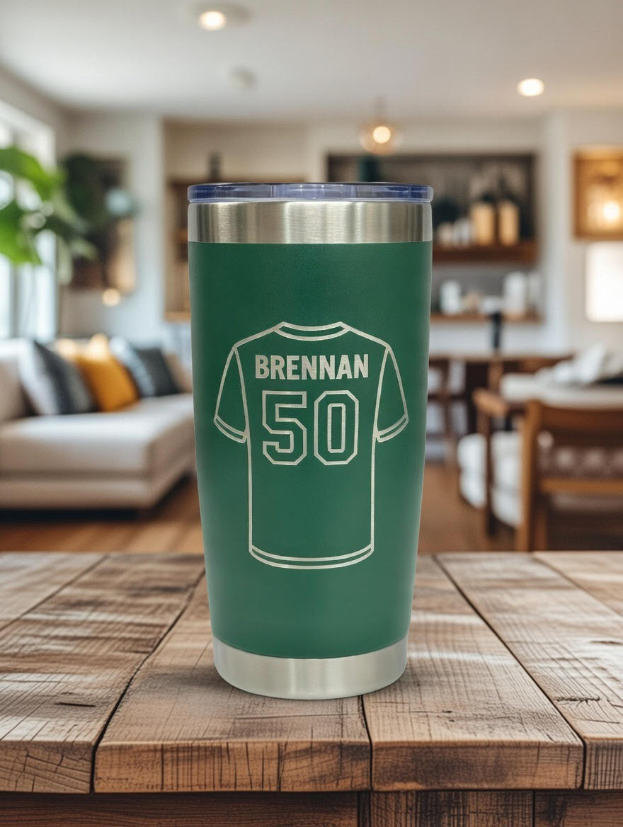 Custom Engraved Tumblers 20oz